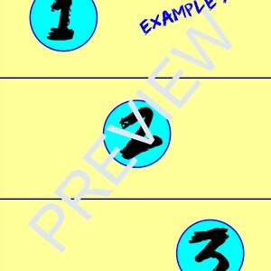 Graphic Arts Printable Template 3 Point Layout Formats for Page Design ...