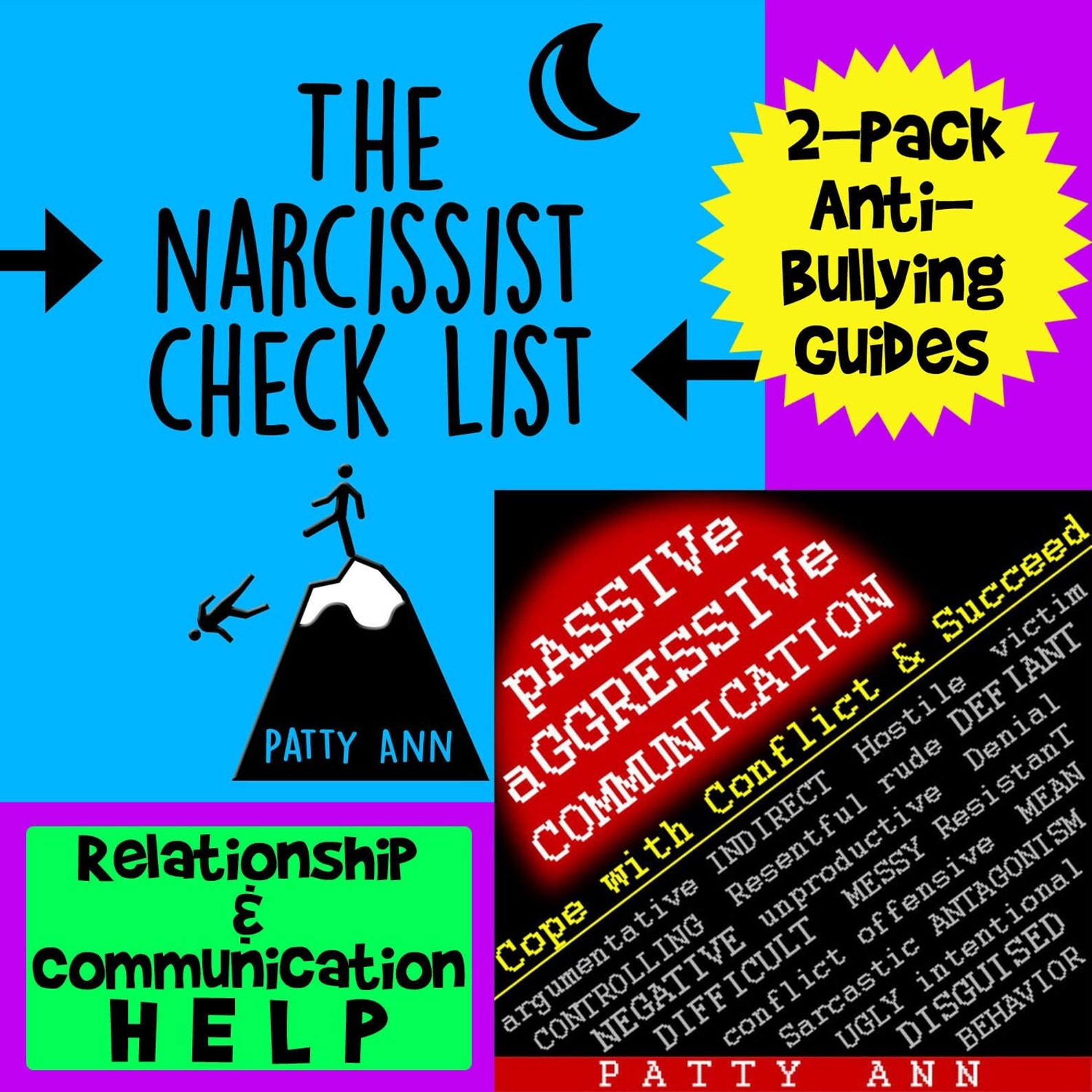 Narcissist Checklist Passive Aggressive Communication in Etsy