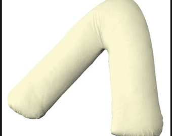100% Cotton Support Wool Filled Pillow V Shaped 100% Wool Pillow