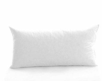 20” x 32” Duck Feather Cushion Pad Oblong Rectangle Cushion Inner Pad Insert