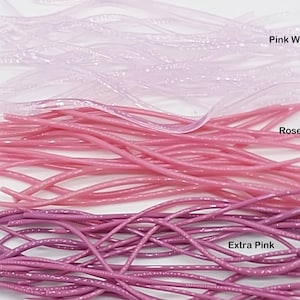 COE96 Pink Vitrigraph  -  Glass Stringers