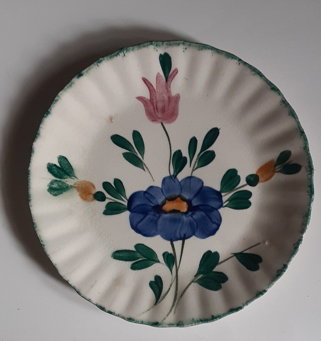 Southern Potteries Blue Ridge Dinner Plates Etsy