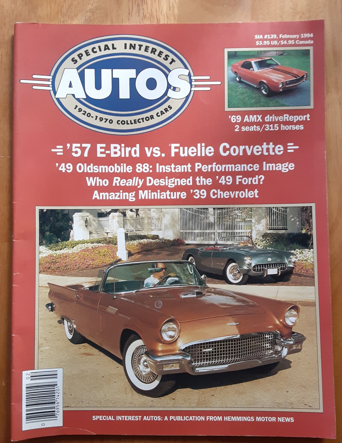 Special Interest Autos Magazine Feb 1994 Issue Etsy