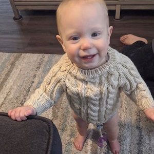 Avery&#39;s Cable Sweater Pattern