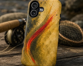 Cutthroat Trout Phone Case for iPhone Samsung | Trout Fisherman Gift | Western Fly Fishing Case | River Fishing Gift for Dad