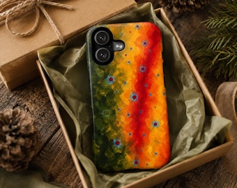 Golden Trout Phone Case for iPhone Samsung | Fishing Gift for Men | Fisherman Tough Case | Outdoor Angler Phone Cover