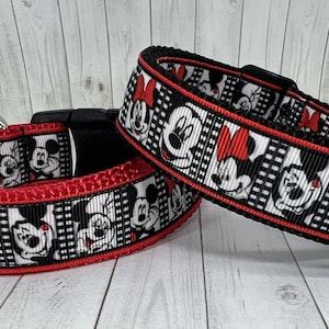 Dog Collar Mickey and Minnie Film Strip. Disney. .Mouse