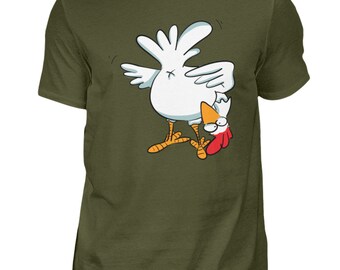 Chicken bottom - chicken rump - men's shirt