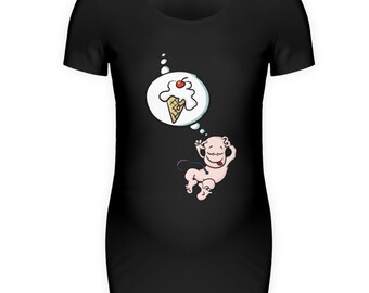 Baby Telepathy - Maternity T-Shirt