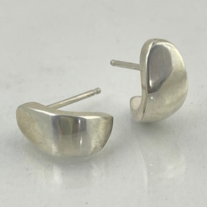 Sterling Silver CABOT ear huggies/ modern/