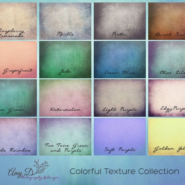 AmyD Colorful Texture Set