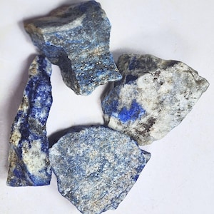 Lapis Cab Cutting Rough or 4 Specimens Metaphysical or Healing Stones Lapis3