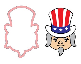 Uncle Sam Cookie Cutter
