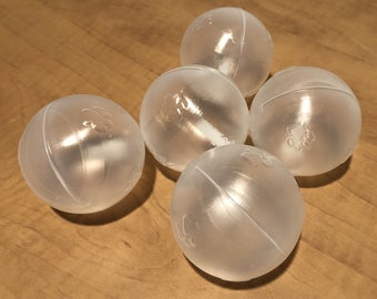 10 Pack 2.5" Large Round Squeaker Balls for Pet Toys