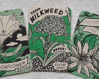 Flower Seeds Mini-Print Set