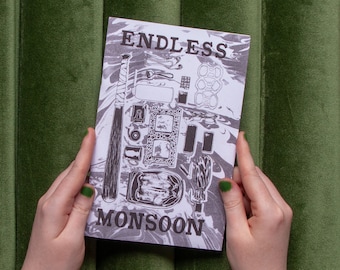 Endless Monsoon Risograph Art Zine