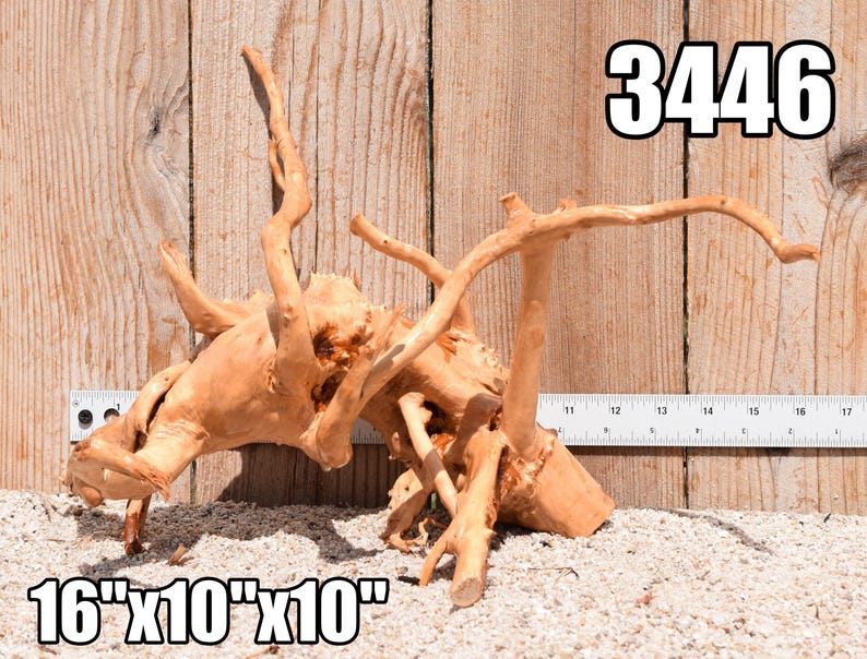Spiderwood Driftwood aquarium centerpiece WYSIWYG ( moss plant aquarium ) Multiple choices Spiderwood 3446