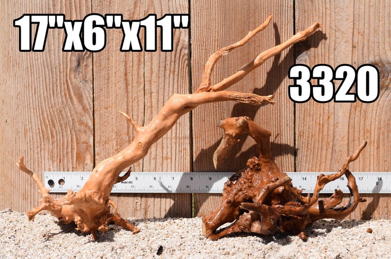 Spiderwood Driftwood aquarium centerpiece WYSIWYG ( moss plant aquarium ) Multiple choices Spiderwood 3320