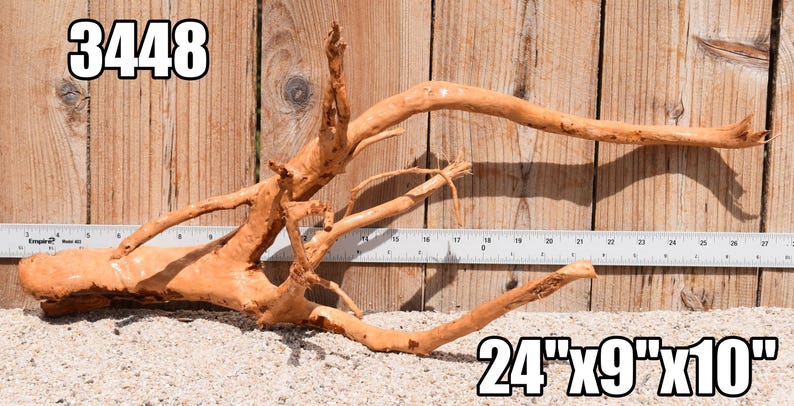 Spiderwood Driftwood aquarium centerpiece WYSIWYG ( moss plant aquarium ) Multiple choices Spiderwood 3448