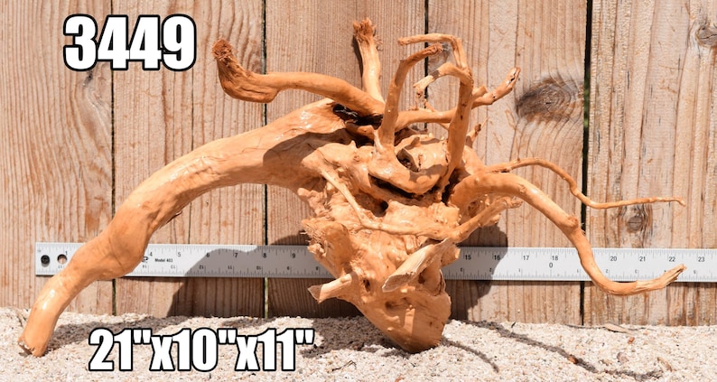 Spiderwood Driftwood aquarium centerpiece WYSIWYG ( moss plant aquarium ) Multiple choices Spiderwood 3449