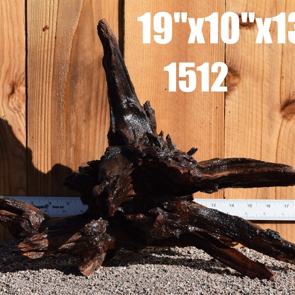 Aquarium Driftwood Centerpiece Etsy