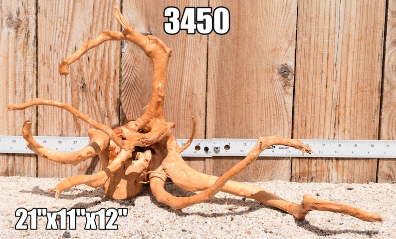 Spiderwood Driftwood aquarium centerpiece WYSIWYG ( moss plant aquarium ) Multiple choices Spiderwood 3450