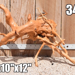 Spiderwood Driftwood aquarium centerpiece WYSIWYG ( moss plant aquarium ) Multiple choices Spiderwood 3444