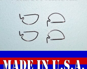 Lockpins ONLY for 1 Inch ( 1" ) Buttons 500 or 1000 pcs for Button Maker Machine