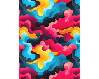 Happy Days - Exclusive Designer Series Gift Wrapping Paper by Artist Erik Eskedal - 90gsm, 2 Sizes Available