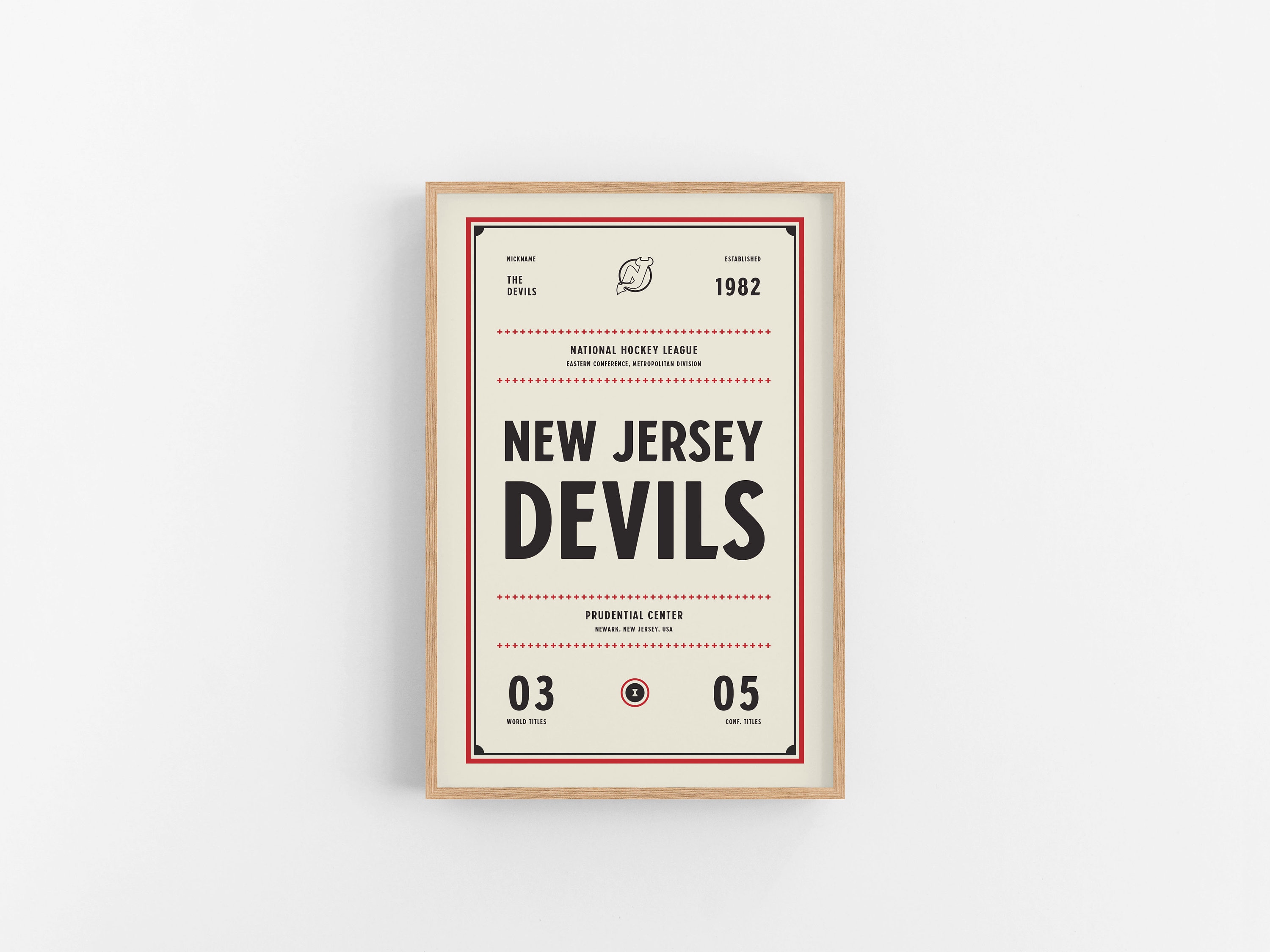New Jersey Devils Game Ticket Gift Voucher