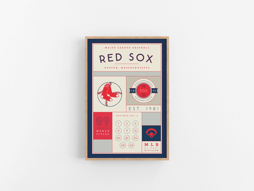  Boston redsox, boston sports, redsox, Red Sox Retired Numbers  Fenway Park- Open Edition Print : Handmade Products