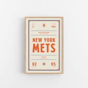New York Mets World Champions Print - Etsy