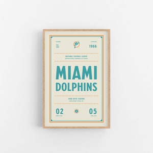 Miami Dolphins Framed 15 x 17 Miracle In Miami Collage