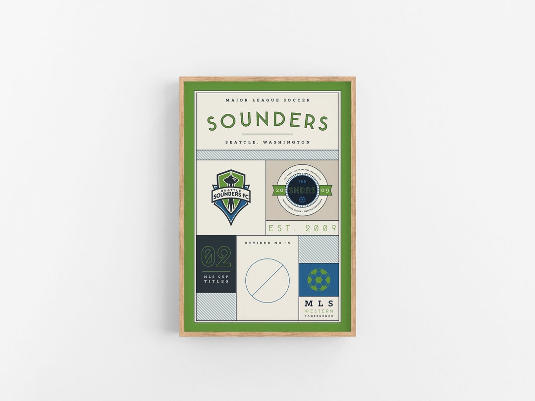 seattle-sounders-stats-print-wall-art-vintage-poster-sounders-soccer-etsy