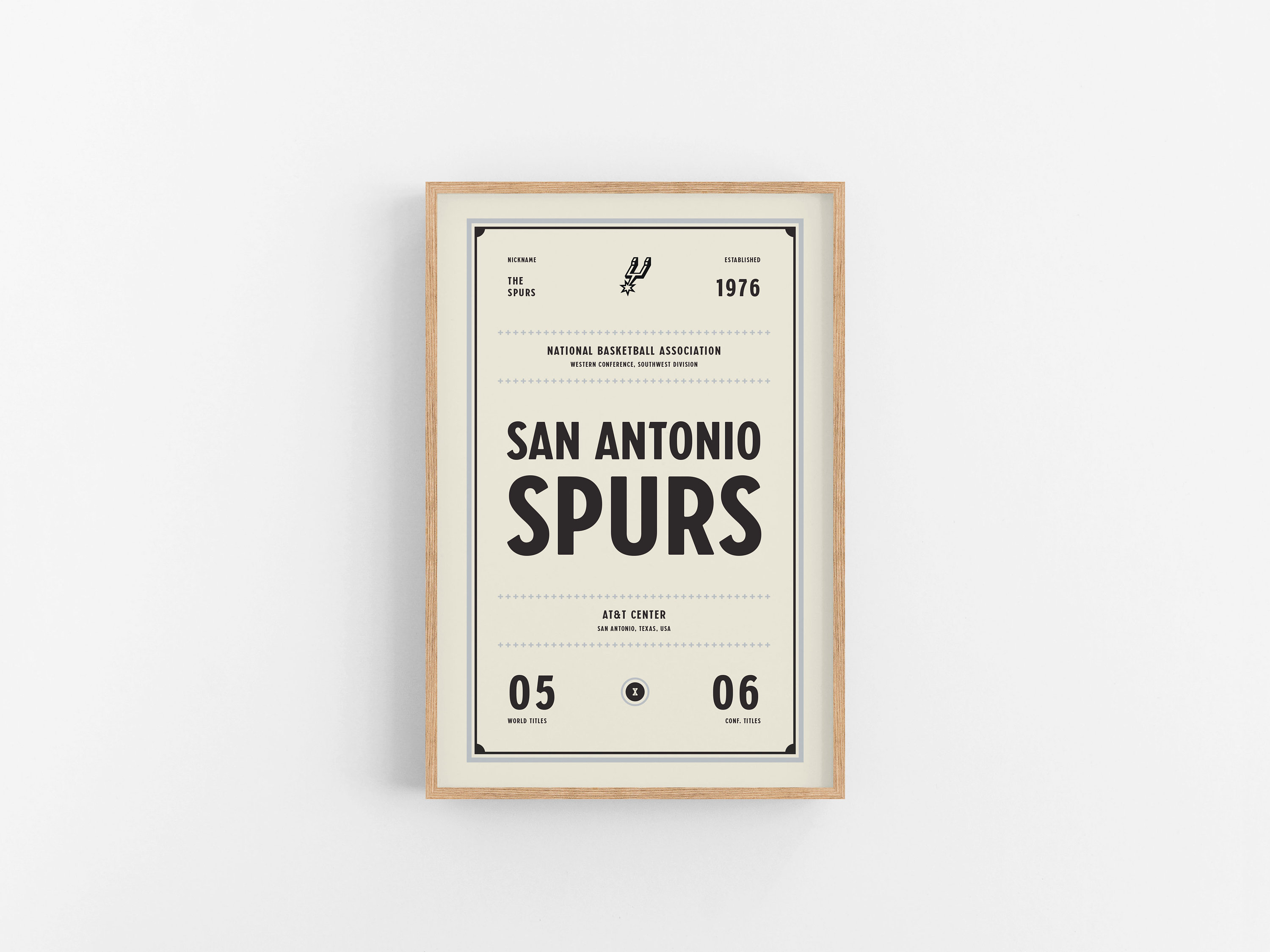 San Antonio Spurs Phenom Gallery Fiesta Player Poster - The