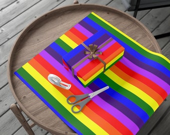 Gay wrapping paper  - gay gift-wrap wrapper twink pride flag gay male presents with gay pride twist gay gift gay giftwrap gay wedding proud