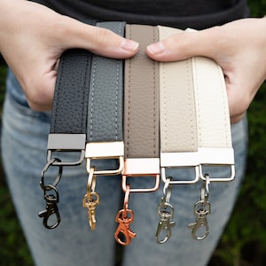 Leather Wristlet Etsy
