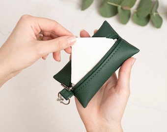 Leather Travel Tissue Case