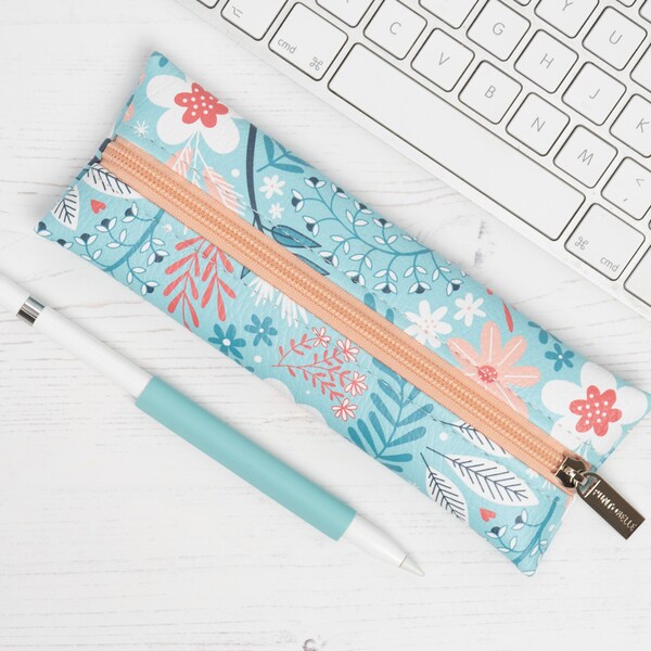 Leather Pencil Pouch Etsy