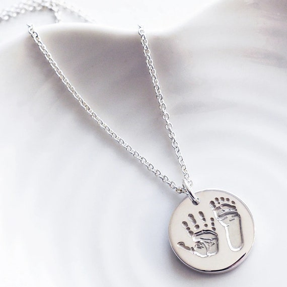 personalised handprint charm