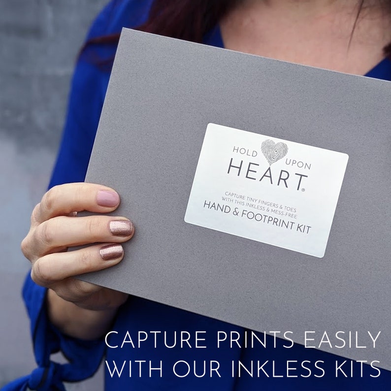 Personalised Baby Hand and Footprint Print New Baby Etsy