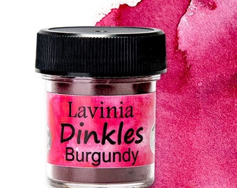 Dinkles Ink Powder Burgundy