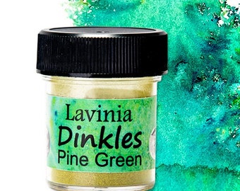 Dinkles Ink Powder Pine Green