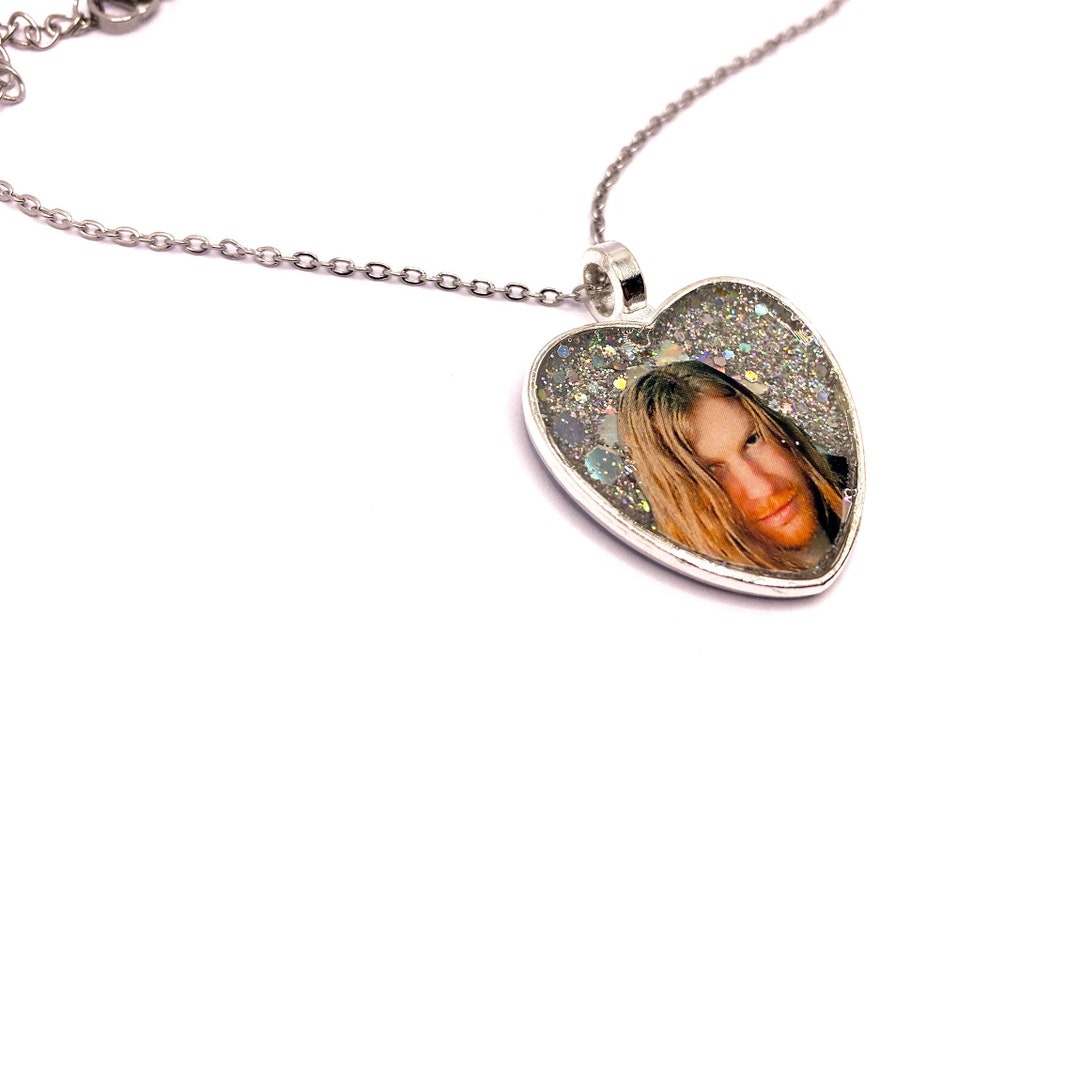 APHEX TWIN Glitter Necklace Etsy