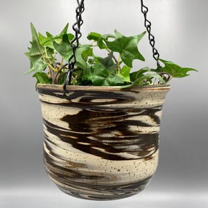 Wheel Thrown Hanging Planter