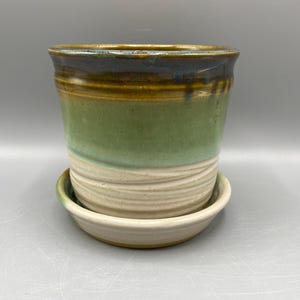 Handmade Planter / Saucer set