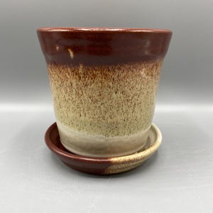 Handmade Planter / Saucer set