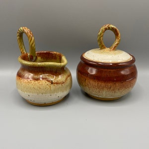 Handmade Sugar / Creamer Set