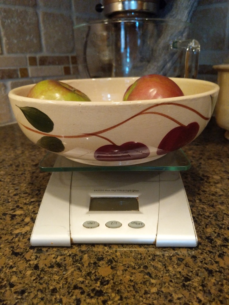 Antique Double Apple Watt Bowl U.S.A Wonderful Old Bowl!