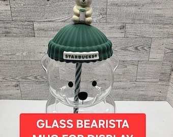 3d printed "Bearista" straw topper only!